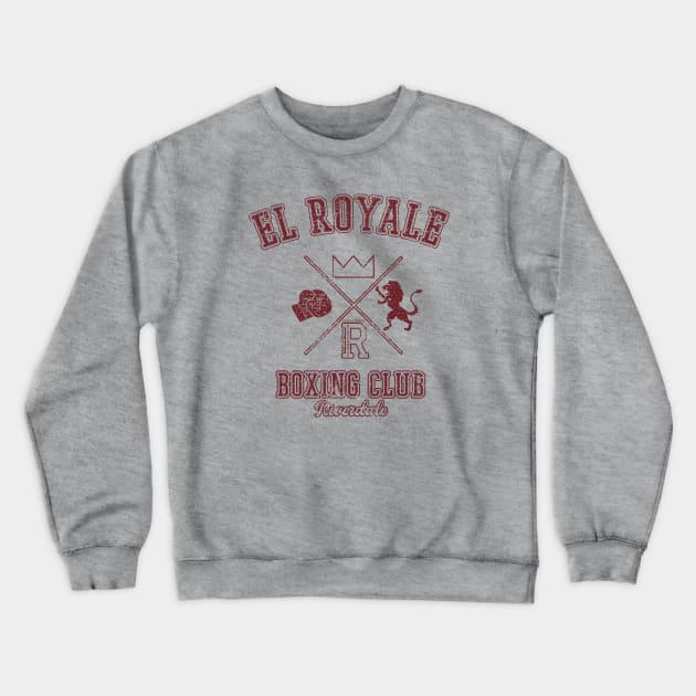 El Royale Boxing Crewneck Sweatshirt by Nazonian